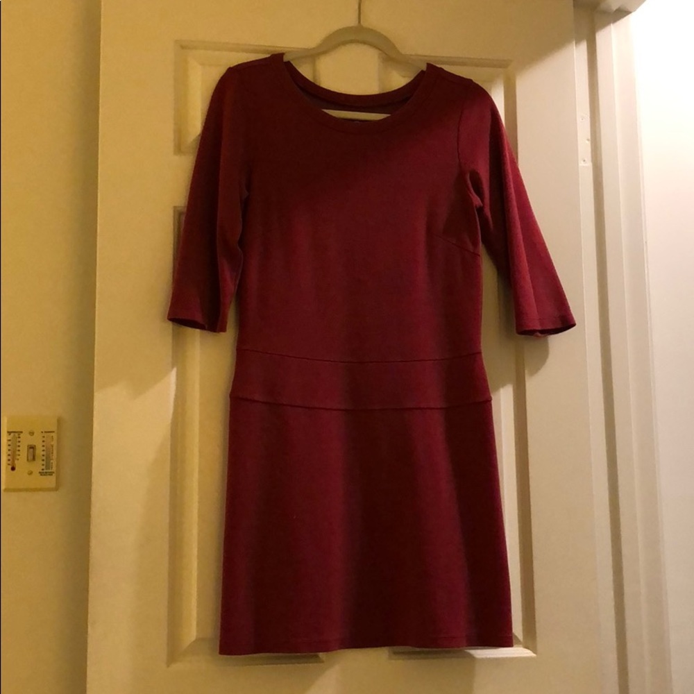 Horny Toad red knit dress size M